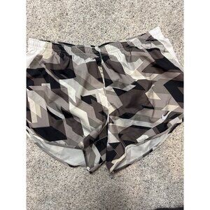 Nike Dri-Fit women's Drawstring stretch waist lined running shorts size medium